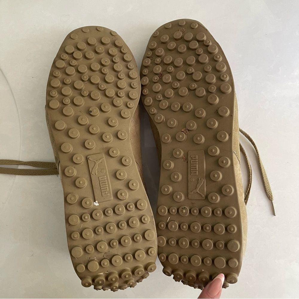 Puma Men's Brown Suede Sneakers - Picture 13 of 13